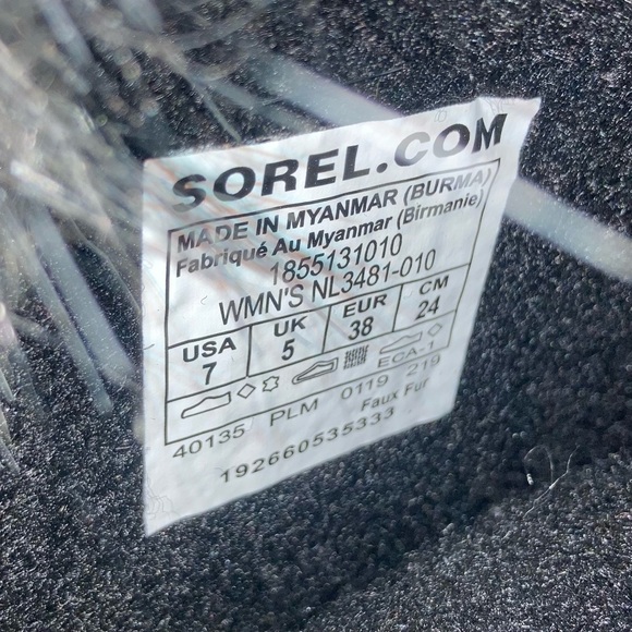 Sorel Joan of Artic waterproof women’s boots - Size 7 - WORN ONCE! - Picture 9 of 9